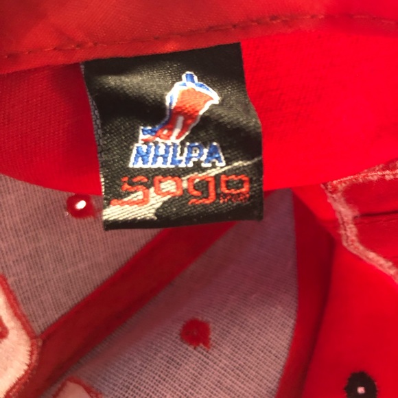 Sogo Sports NHLPA 13 Mike cammalleri cap hat autograph Hockey NHL Adjustable - Picture 5 of 13